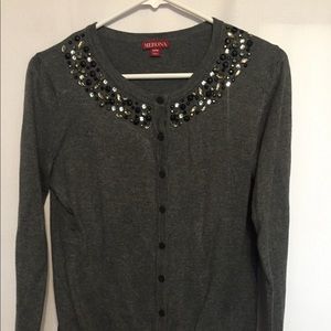 Woman’s Merona Beaded Cardigan